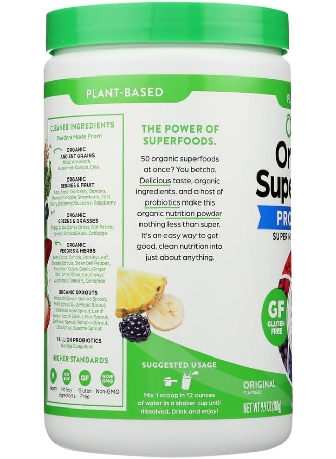 Orgain - Organic Super Foods Powder, 280g - Image 2