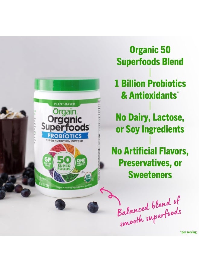 Orgain - Organic Super Foods Powder, 280g - Image 5