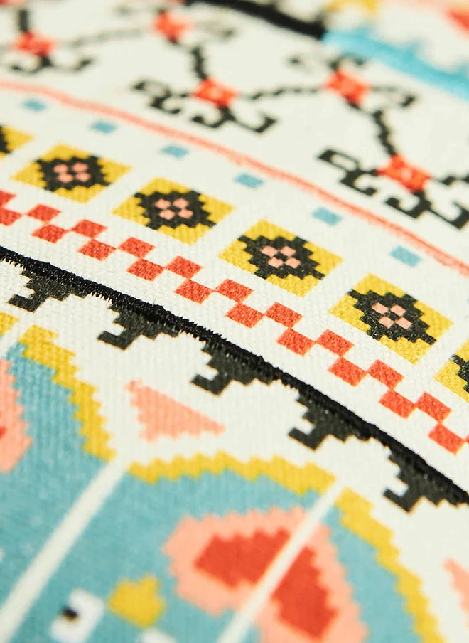 Chumbak  Pixel paisley Cushion Cover 30x50cms Ivory  | Best Price UAE