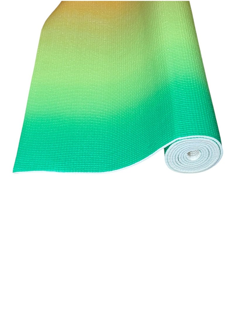 SportQ - Premium 4mm Thick Non-Slip Yoga Mat with Attached Band Perfect for High Intensity Interval Training, Pilates, Yoga and Many Other Home Exercises by SportQ with Carrying Bag - Image 1