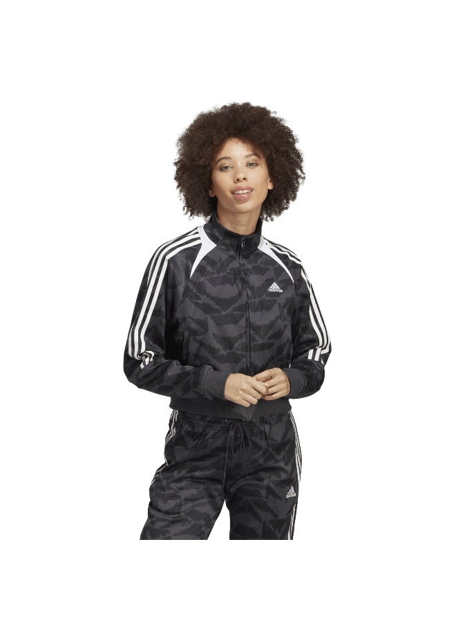 Adidas Adidas W Tiro Tt Lif Grey Training Track Tops For Women Xs  - Image 3