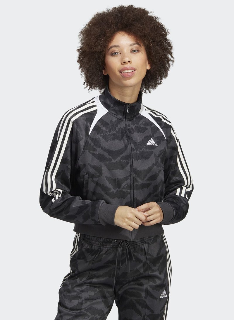 Adidas W Tiro Tt Lif Grey Training Track Tops For Women Xs - Image 1