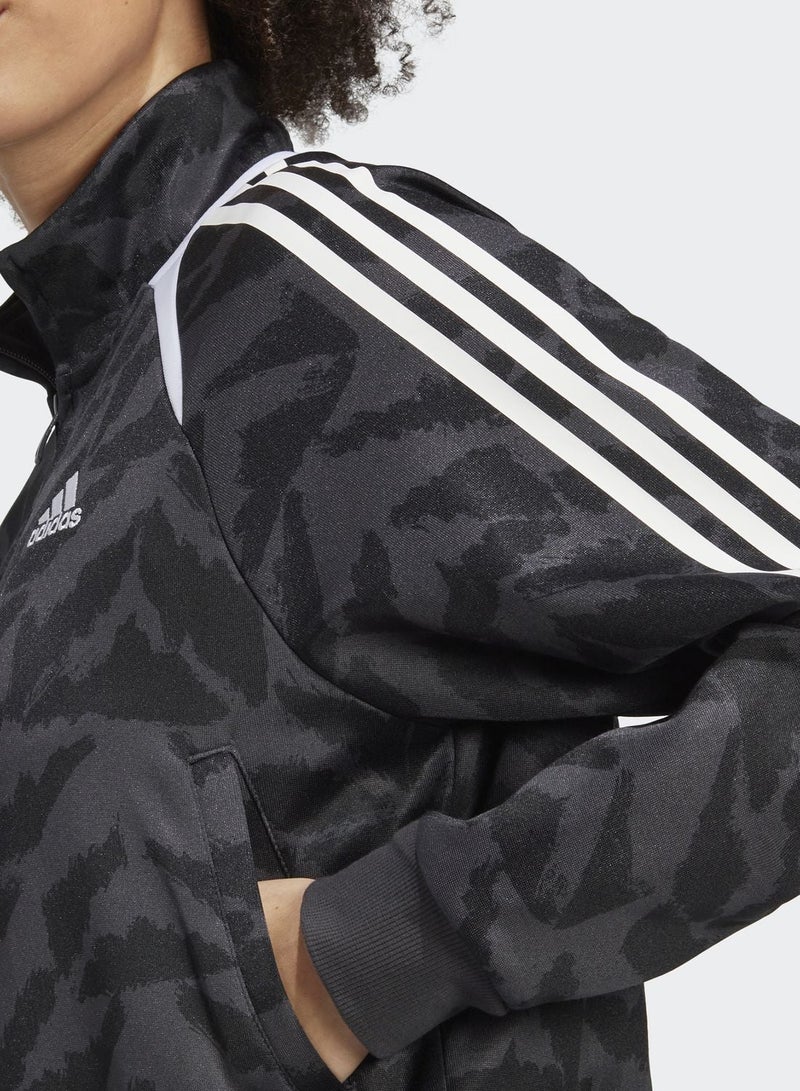 Adidas W Tiro Tt Lif Grey Training Track Tops For Women Xs - Image 4