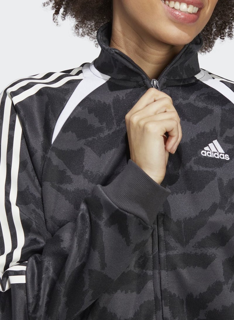 Adidas W Tiro Tt Lif Grey Training Track Tops For Women Xs - Image 3