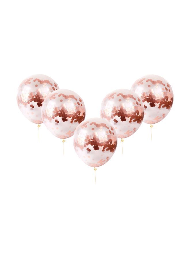 إسكدنيا طقم بالون لديكور الحفلات مكون من 5 قطع 12بوصة - Image 1