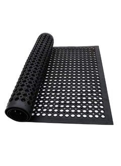 AKDC AKDC Rubber Mat 150 x 90 cm Large Outdoor Rubber Floor Entrance Mat with Holes Anti Fatigue None Slip Commercial for Industrial Kitchen Restaurant etc  - Image 2