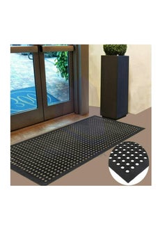 AKDC AKDC Rubber Mat 150 x 90 cm Large Outdoor Rubber Floor Entrance Mat with Holes Anti Fatigue None Slip Commercial for Industrial Kitchen Restaurant etc  - Image 4