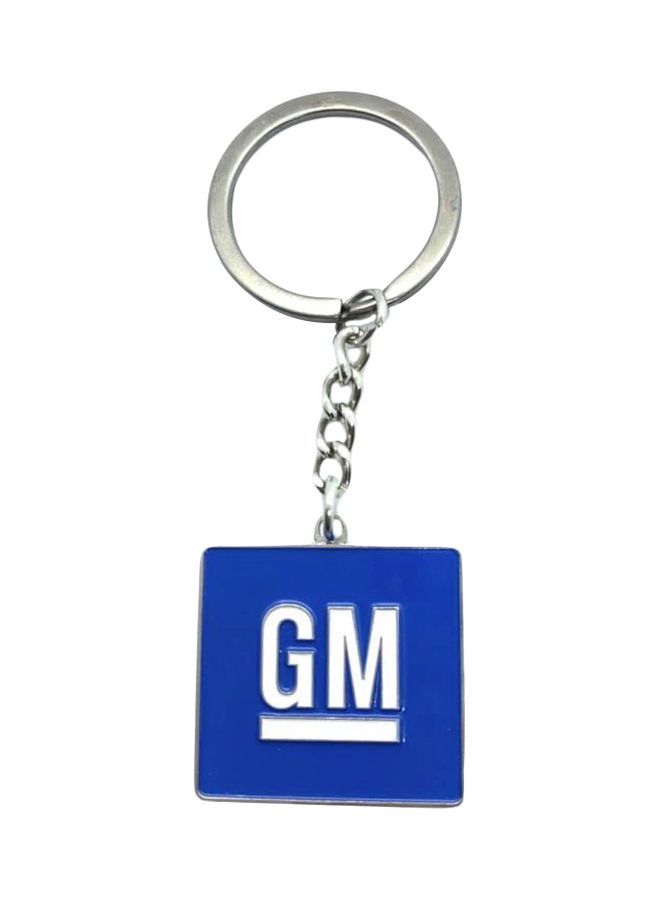 NIBEMINENT GM Logo Design Zinc Keychain
