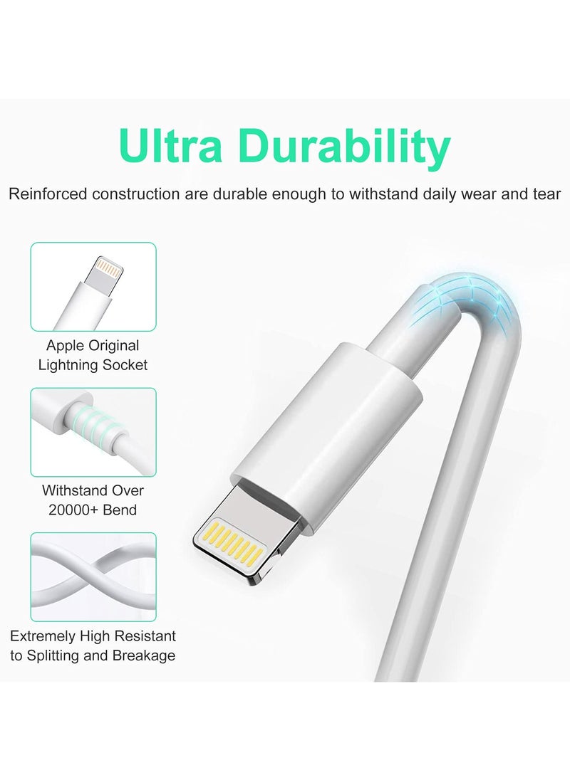 Concretization - 2 Pack USB C to Lightning Cable 2M [MFi Certified] Compatible with iPhone USB C to Light ning Cable Compatible with iPhone 14 Pro Max/14/13/12/11 Pro/X/XS/XR/8 Plus/AirPods Pro,Supports Power Delivery - Image 1