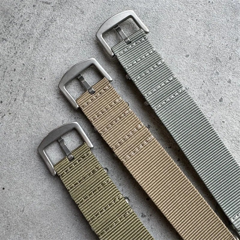 Bluejw 18mm 20mm 22mm 24mm Nylon Replacement Watch Straps for Men Women – Durable & Comfortable Watch Band to Replace the Watch Strap - Image 3