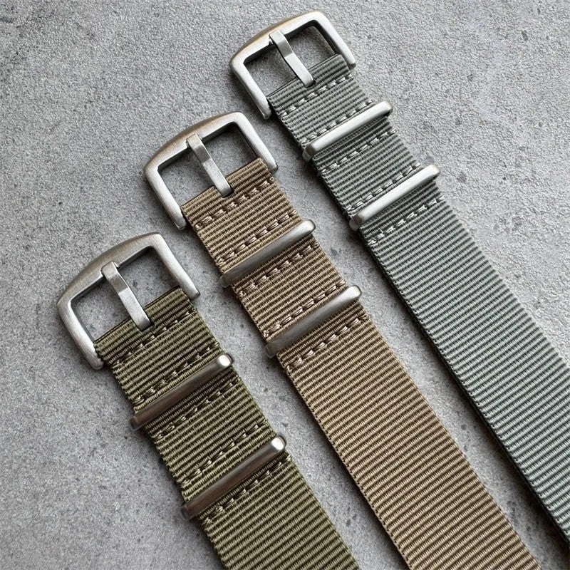 Bluejw 18mm 20mm 22mm 24mm Nylon Replacement Watch Straps for Men Women – Durable & Comfortable Watch Band to Replace the Watch Strap - Image 2