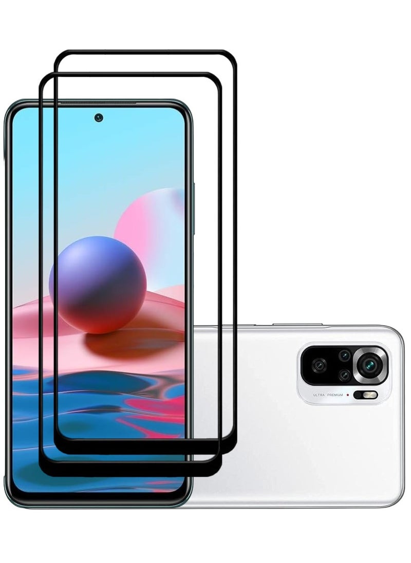 ACLIX 2 Pieces Antistatic ESD Dustproof Premium Quality High Definition Tempered Glass Screen Protector Designed For Xiaomi Redmi Note  10 - Image 1