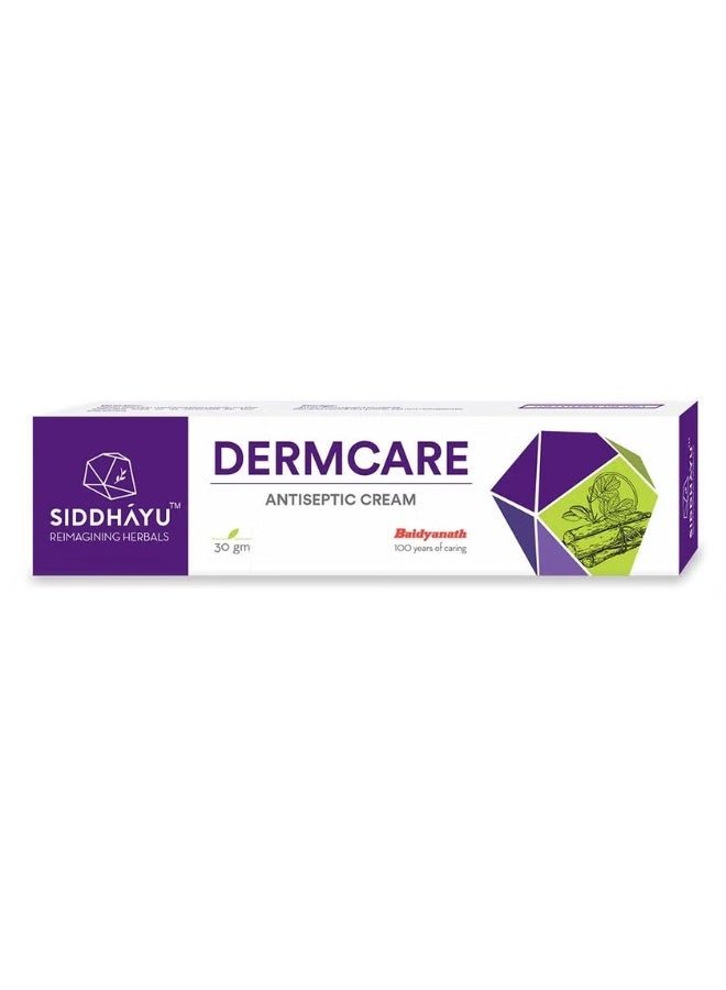 SIDDHAYU Dermcare Antiseptic Cream For Wounds & Burns 30gm - Image 2