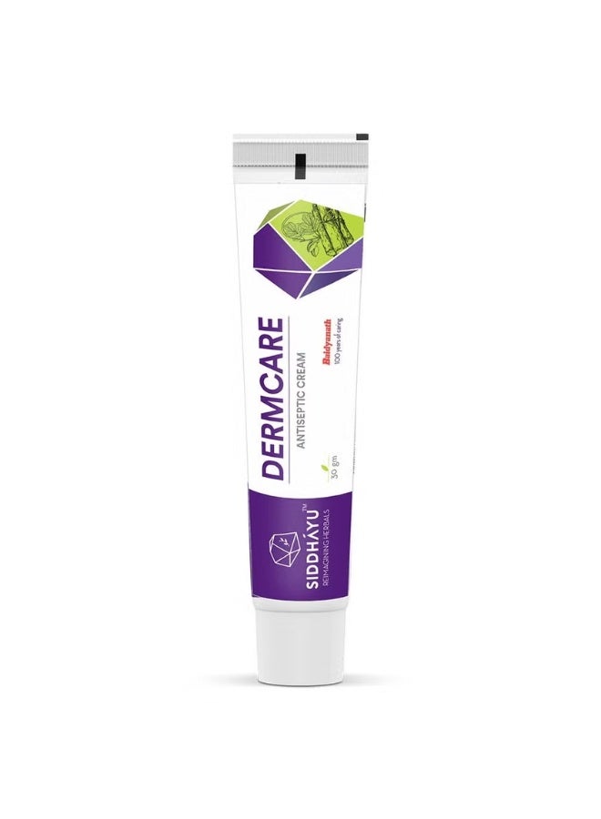 SIDDHAYU Dermcare Antiseptic Cream For Wounds & Burns 30gm - Image 1