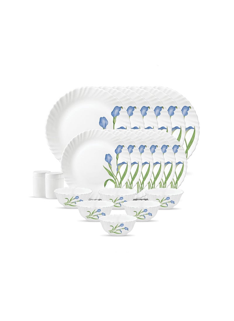 La Opala La Opala, Novo Collection, Opal Glass Dinner Set 20 pcs, Tender Trio, White  - Image 1