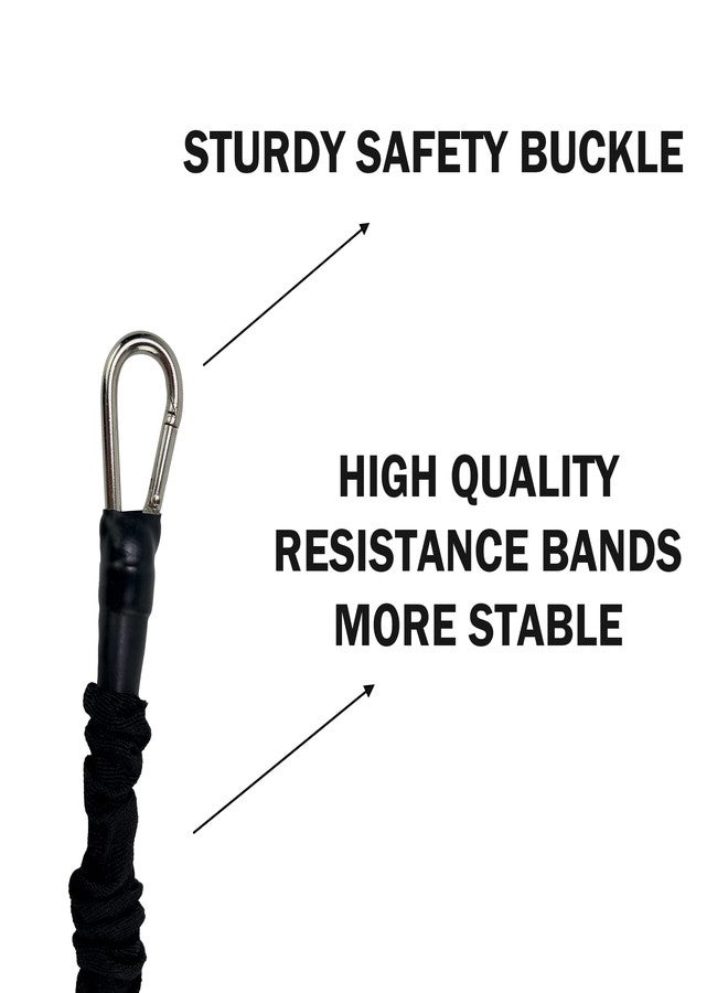 WOOTMIN 100lb Resistance Band, Two 50lb Resistance Band Combination, high Resistance Hip Thrust Resistance Band, Training Hip Accessories, Training Band Resistance Band（2 Count） (100) - Image 3