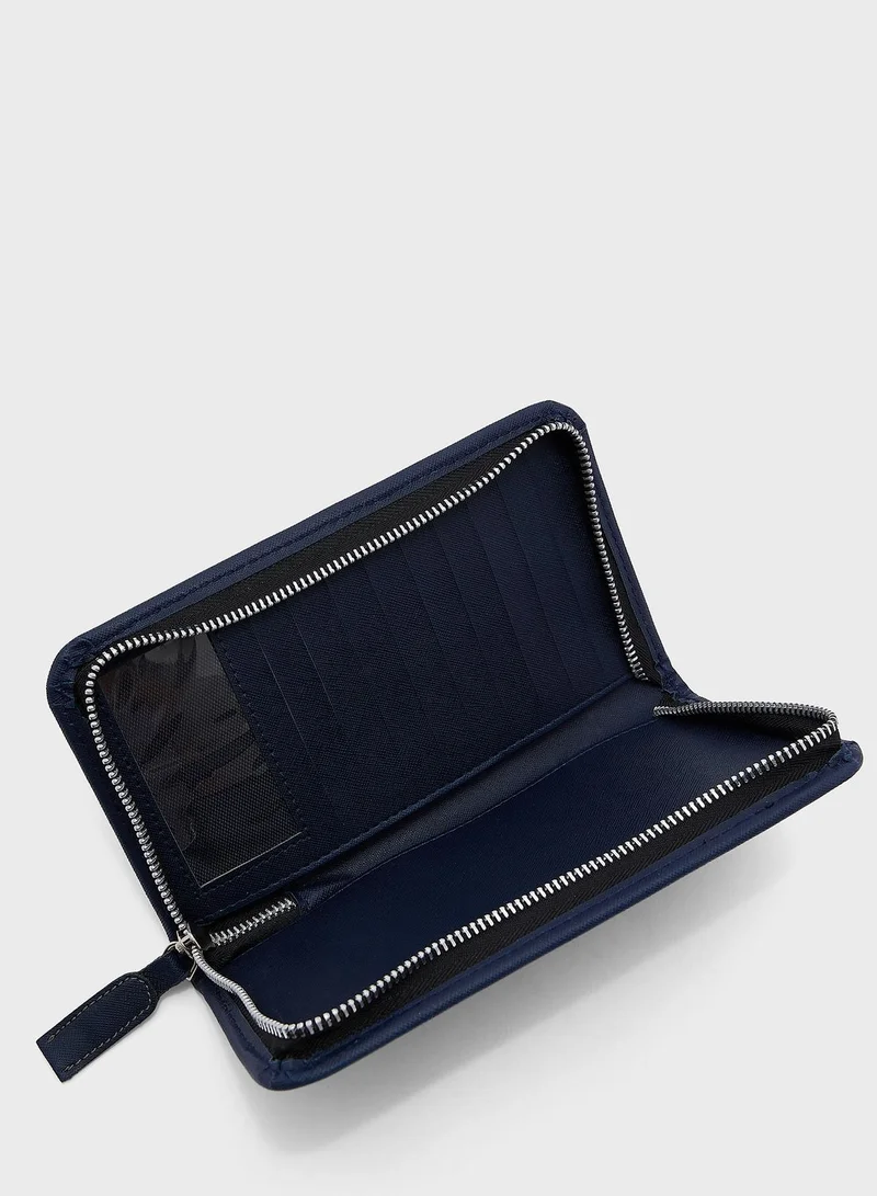 Robert Wood Dual Compartment Safiano Travel Wallet