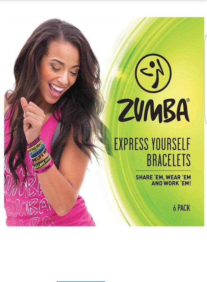 Zumba A0A00524 Express Yourself Bracelets (6PK) - Image 2