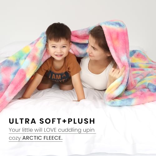 obinsm Fleece Throw Blanket Cozy Soft Lightweight Throw Blankets Warm Plush Colorfull fall blankets and throws Couch Sofa Bed Camping Travel Picnic Outdoor Blanket Bedding Kid Baby Boys Girls Adults 40x50 in - Image 2