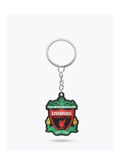MARIO DRAFTS Liverpool Football Club Official Logo Keychain, PVC Material, Red and Green  - Image 4