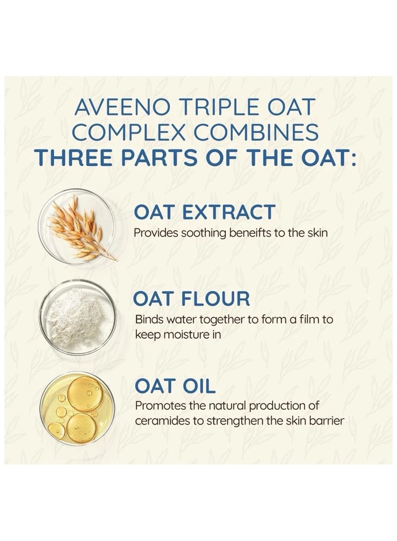 Aveeno Soothing and Calming Body Lotion for Normal Skin +Moisturizing Lotion, Fragrance Free 354 ml - Image 3