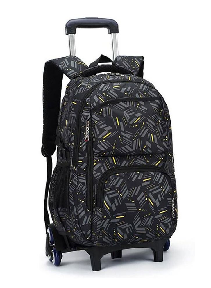 Student Backpacks,Kids Rolling Backpack Large Capacity Wheeled School Bags Students Trolley Daypack Elementary Durable Bookbag School Rolling Bag for Boys and Girls