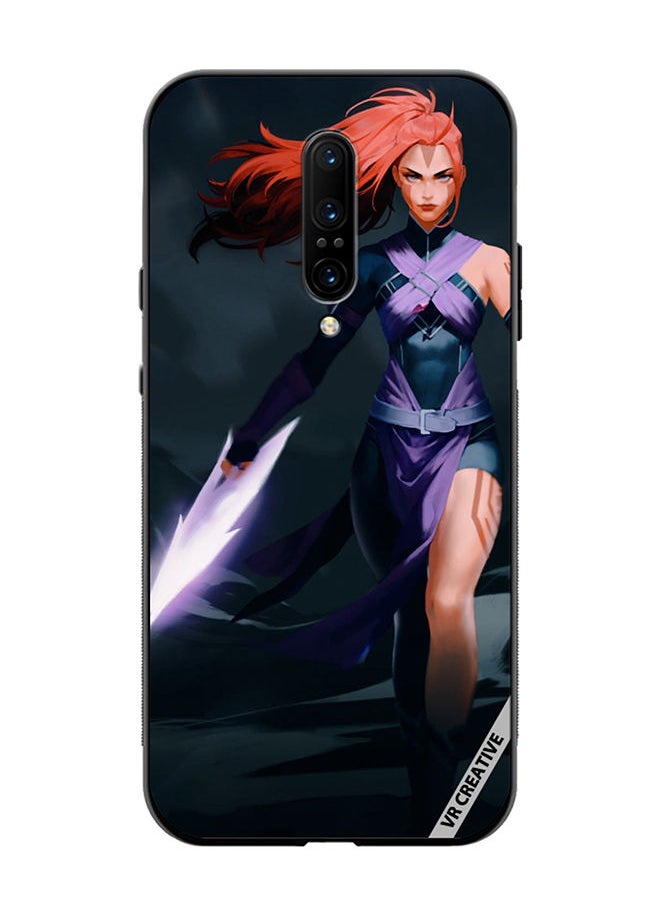 VR CREATIVE - Protective Case Cover For OnePlus 7 Pro Anti-Mage Lady Dota 2 Design Multicolour - Image 1