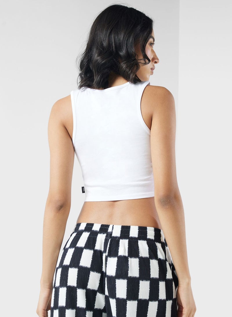 فانز تيشيرت برولر بدون أكمام بقصة ضيقة - Image 2