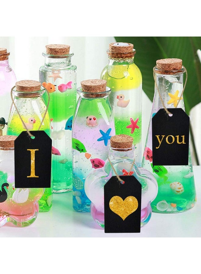 Topbuti Chalkboard Tags, Topbuti Hanging Wooden Mini Chalkboard Signs Decorative Labels, Erasable Hanging Chalkboard Tags With Twine, Name Tags Price Tags Message Tags For Diy Craft Wedding Party Decor  - Image 5