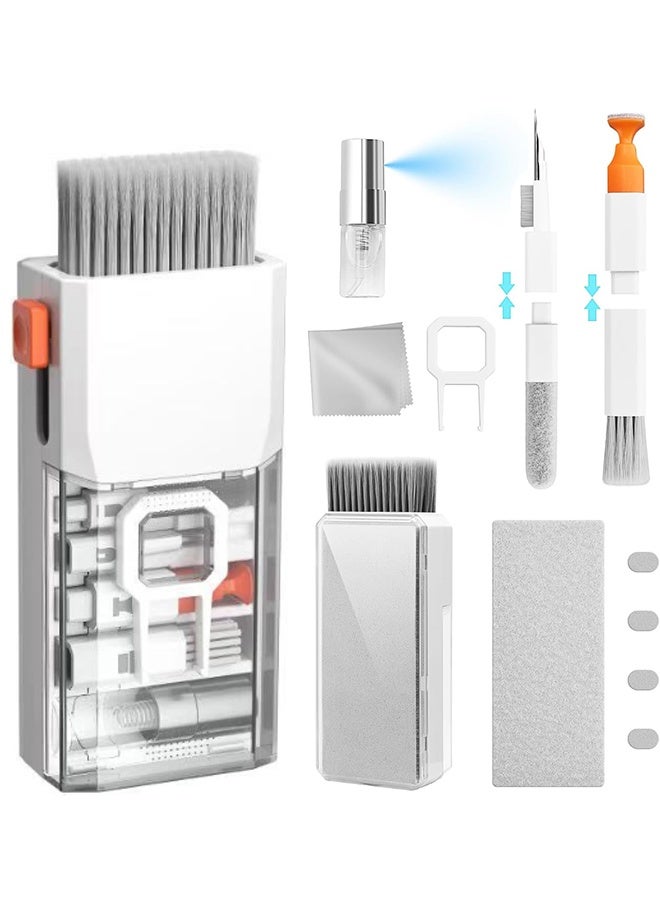 Keyboard Cleaning Kit Laptop Cleaner, All-in-1 Computer Screen Cleaning Brush Tool, Multi-Function PC Accessories Electronic Cleaner Kit Spray for iPhone iPad Macbook Earbud Camera Monitor with Patent - Image 1