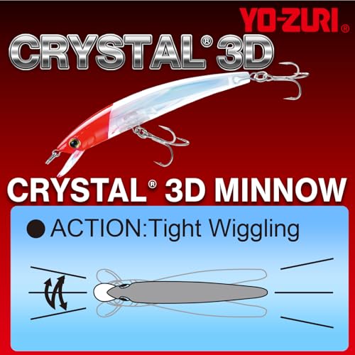 DUEL Yo-Zuri Crystal 3D Minnow Sinking Lure, Sardine, 5-1/4-Inch - Image 3