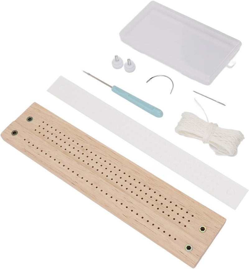 Book Binding Kit, Punch Guide Set with Adjustable Stapling Spacing, Ideal for Bookbinding, Journals, Scrapbooking, Classrooms & Home Use - Image 5