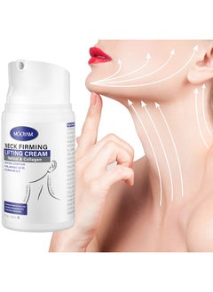 MOOYAM Neck Firming Lifting Cream, Neck and Body Firming Cream for Anti-Aging, Reducing Wrinkles, Removing Double Chin, Polypeptide Retinol Collagen Lighten Neck Lines Cream  - Image 1