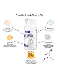 MOOYAM Neck Firming Lifting Cream, Neck and Body Firming Cream for Anti-Aging, Reducing Wrinkles, Removing Double Chin, Polypeptide Retinol Collagen Lighten Neck Lines Cream  - Image 4
