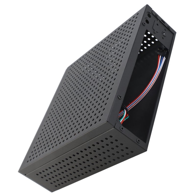 Mini ITX Case SECC Compact Desktop Computer Case with Anodized Sandblasting Good Heat Dissipation - Horizontal Mini Computer Case for Home Video Computers Self-Service Terminals" for " Mini ITX Case - Image 3