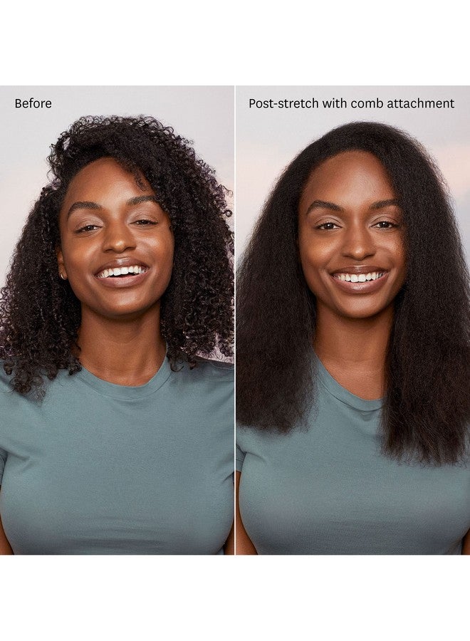 T3 Smoothing Comb Blow Dryer Attachment ; Compatible With T3 Aireluxe T3 Featherweight Styleplus & T3 Featherweight 3I Hair Dryers ; Vented Teeth To Prep Stretch And Detangle Curly Or Coily Hair