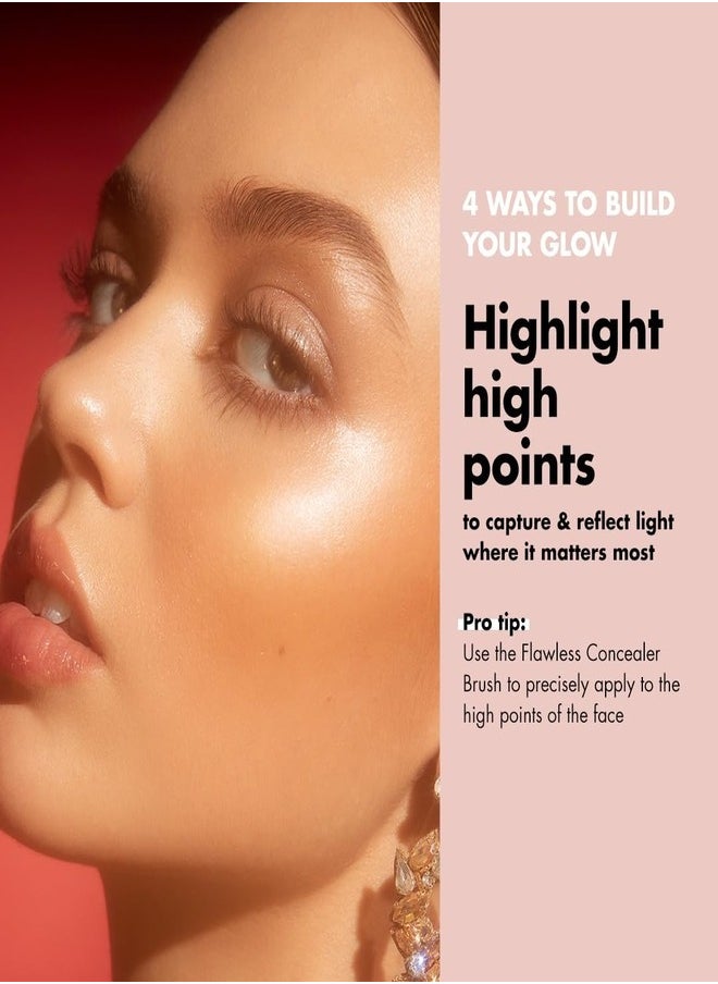 e.l.f. Halo Glow Liquid Filter Complexion Booster – Shade 2 Fair/Light, 31.5ml | Illuminating Liquid Makeup for Radiant, Soft-Focus Glow | Infused with Hyaluronic Acid | Hydrating, Vegan & Cruelty-Free