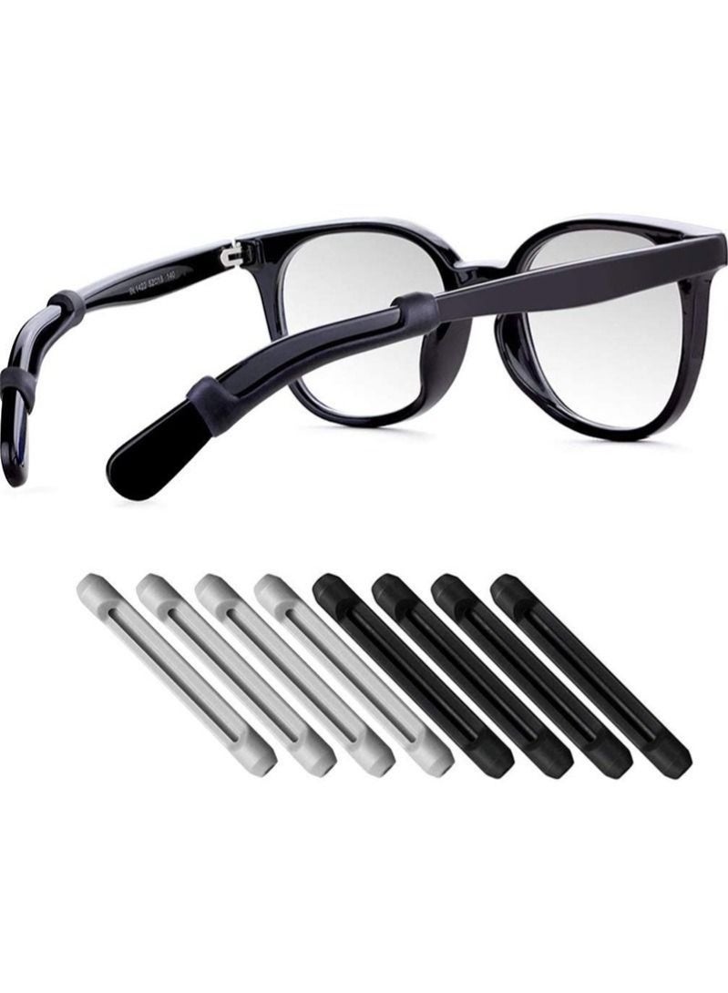 Ear Clip Holder for Glasses Nose Pad Silicone Anti-Slip Glasses Glasses Temple Tip Sleeve Holder Extender for Adult And Children Glasses Sunglasses, 14 Pairs - Image 4
