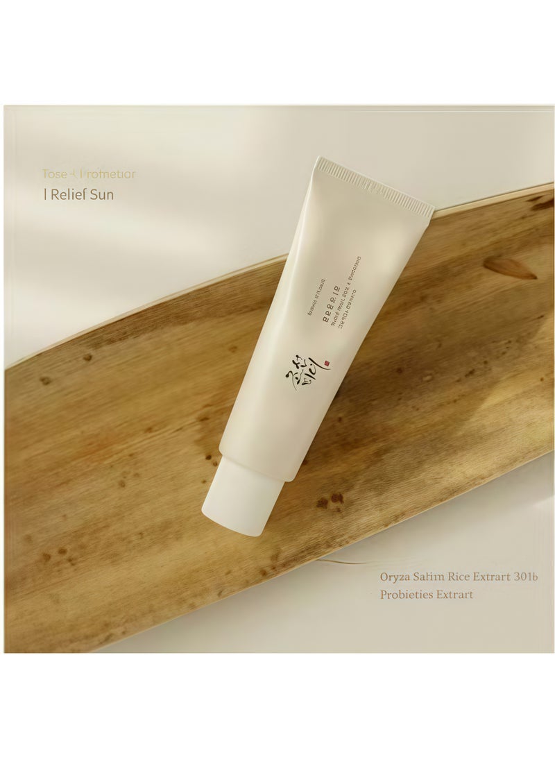 Beauty Bar Relief Sun Rice + Probiotics Sunscreen for face moisturizing sunblock with SPF 50 PA++++ Korean sunscreen skincare 50ml 50ml - Image 2