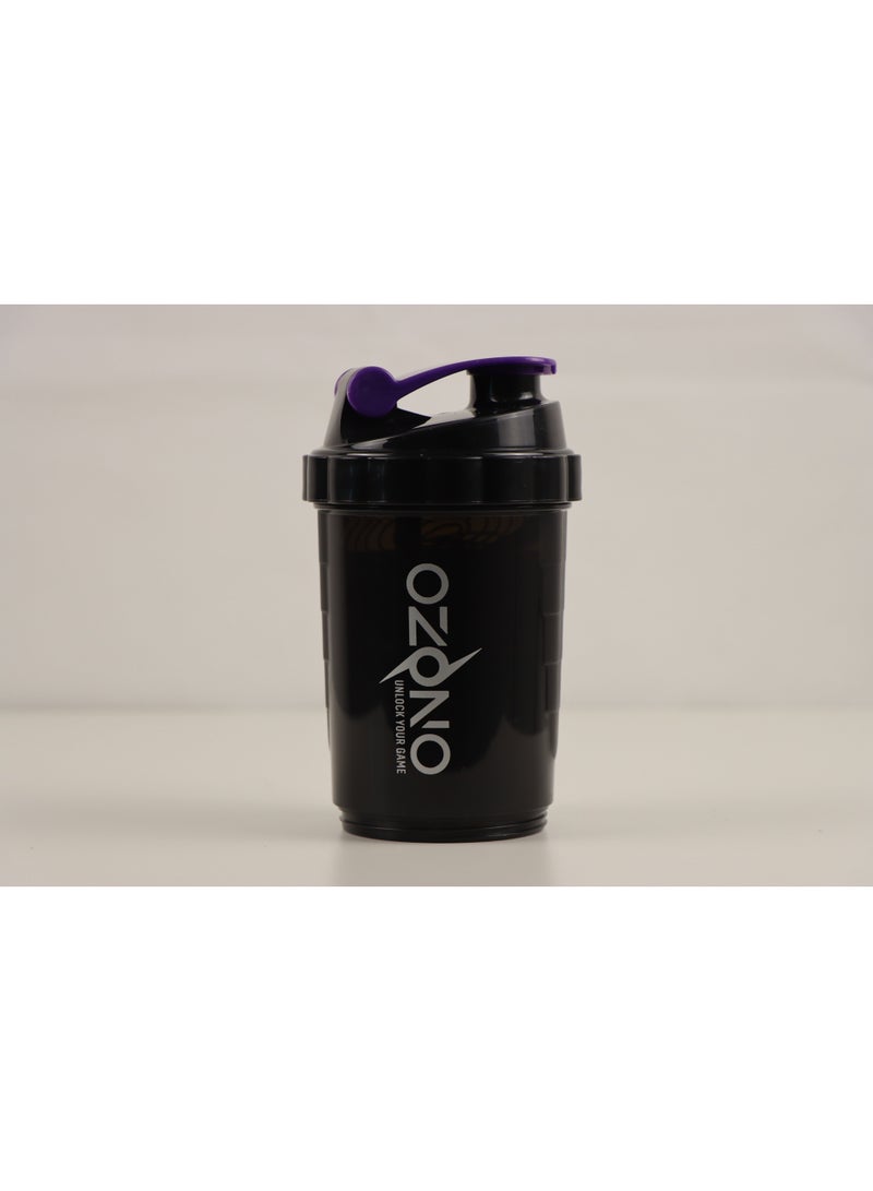 Ozono 3 Layer, protein shaker bottle 500ML, Purple - Image 3