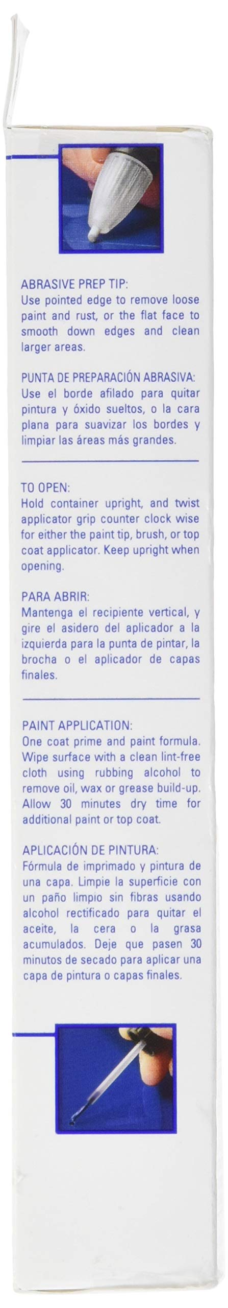 ACDelco GM Original Equipment 19367932 Satin Steel Gray Metallic (WA205V) Four-in-One Touch-Up Paint - .5 oz Pen - Image 3