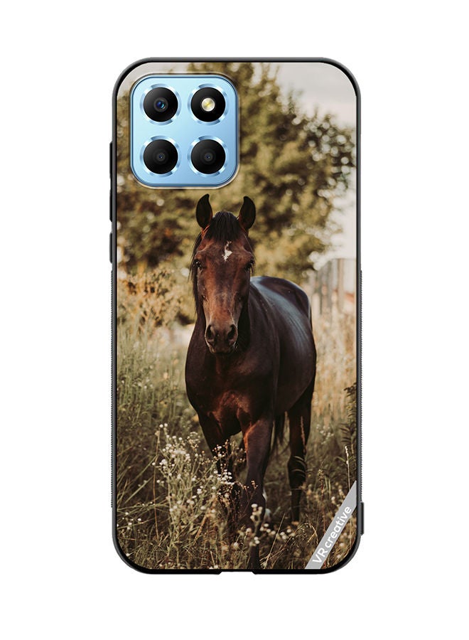 VR CREATIVE Protective Case Cover For Honor X8 5G Brownie Horse Design Multicolour - Image 1