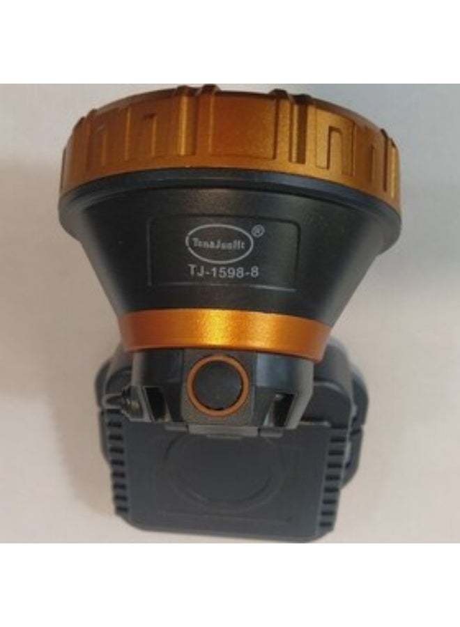 Rechargeable LED Headlamp,Lithium Battery and Easy to Use|Compact,Portable and Light-Weight Design,Strong,Low and Flashing Light,Perfect for Camping, Hiking, Cycling, Fishing - Image 3