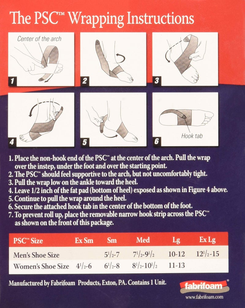 Fabrifoam Pronation Spring Control Device, Left Medium - Image 2