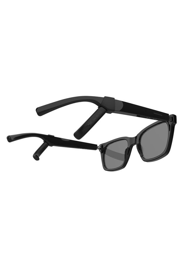 The Can Add The Sound Guide Tube Bluetooth Smart Glasses Detachable Business Music Smart Glasses Call Noise Reduction-Color:Black - Image 5