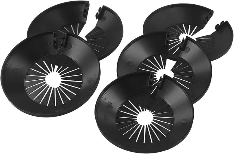 غطاية أنبوب زاوية جدار بلاستيك PP مقاس 50-78 مم لتزيين أنابيب المياه بمظهر نهائي مصقول - Image 4