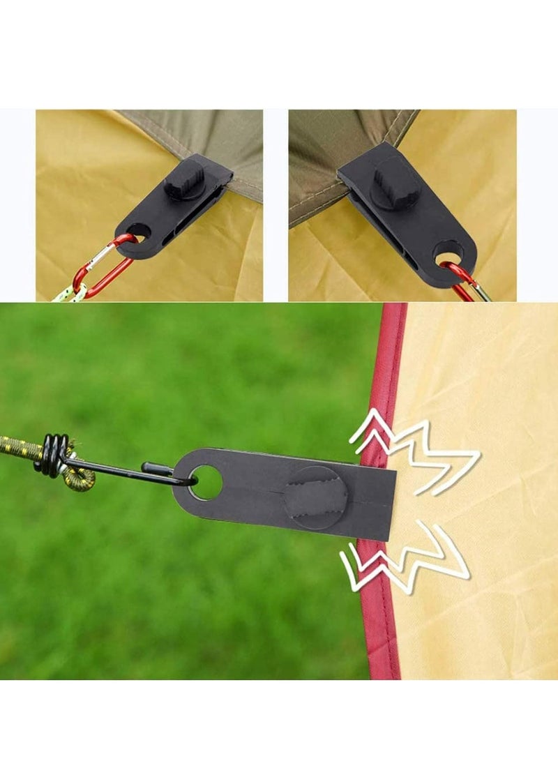 Oasisgalore 20-Pack Heavy-Duty Tarp Clips for Awnings and Camping, 60mph Wind-Resistant - Image 4