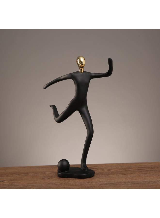 الأزرق جي دبليو قطعة من زخارف الحرف اليدوية الرياضية من الراتنج - Image 4