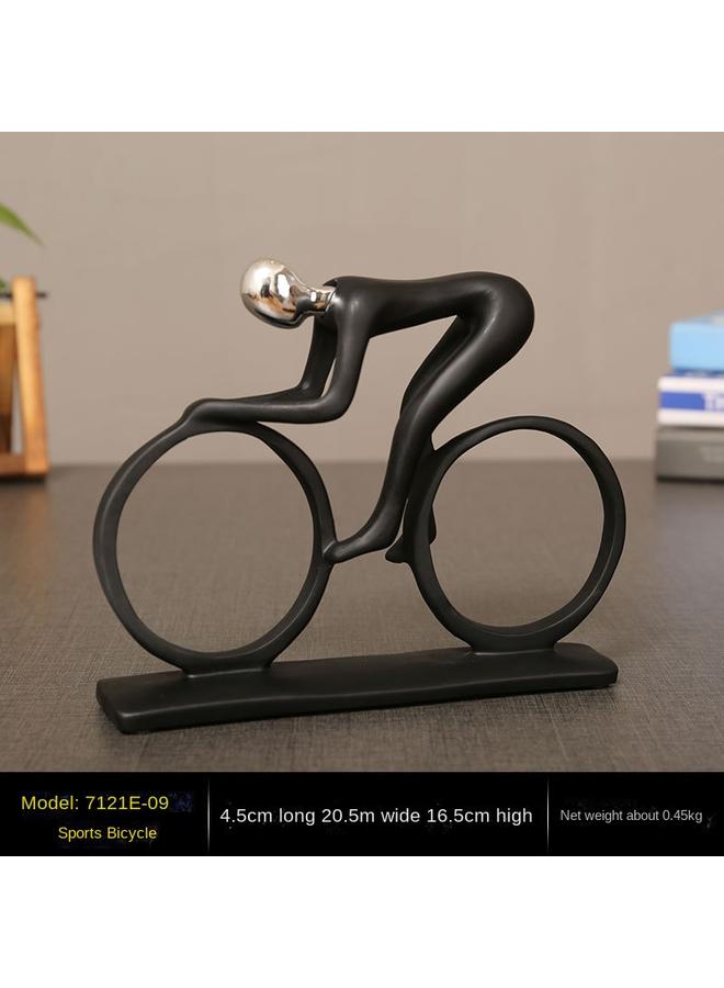 الأزرق جي دبليو قطعة من زخارف الحرف اليدوية الرياضية من الراتنج - Image 1