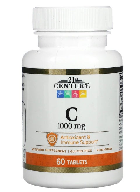 Vitamin C Antioxidant And Immune Support 1000 mg 60 Tablets